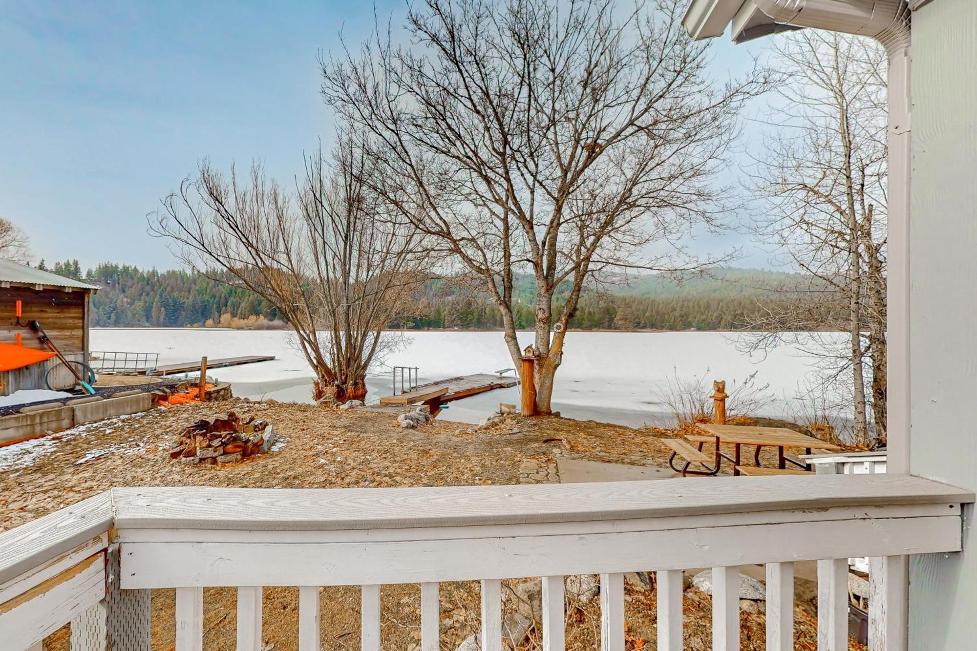 Sunset On Spirit Lake Exterior foto
